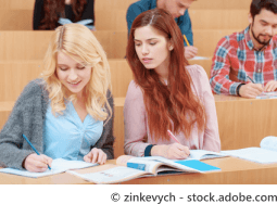 Studenten im Studium